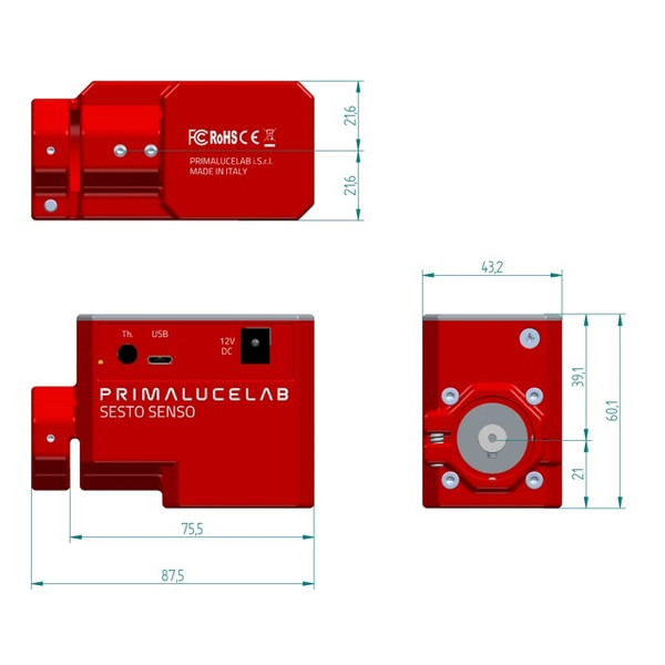 PrimaLuceLab SESTO SENSO robotic focusmotor