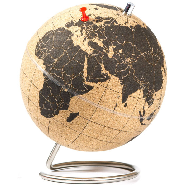 suck UK Cork globe 15cm for pinning