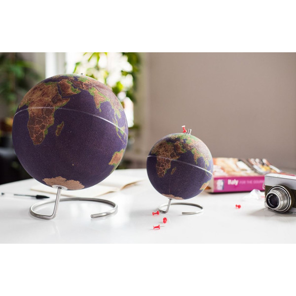 suck UK Gekleurde globe uit kruk, 25cm, voor punaises