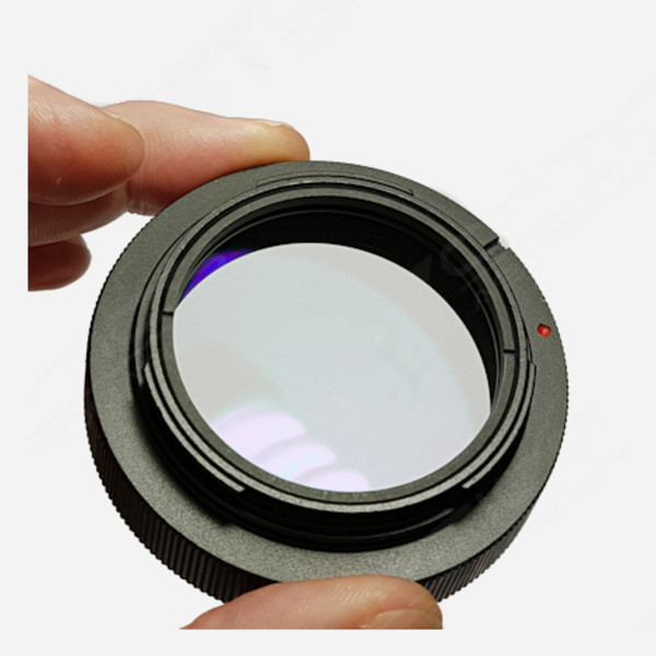 ASToptics EOS T-ring M48 met geïntegreerde Clear- filter