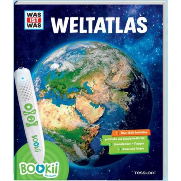 Tessloff-Verlag BOOKii WAS IST WAS Startset Wereldatlas