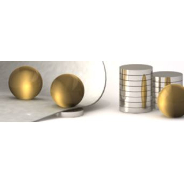 Bacher Verlag Neoballs magnetische ballenset 54 stuks goud
