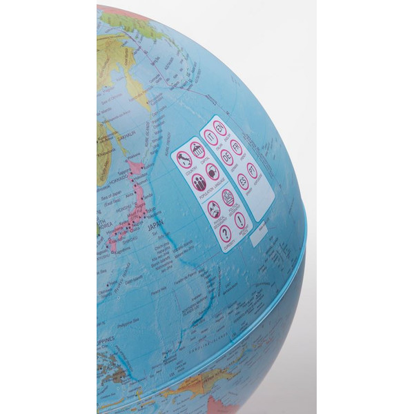 Räthgloben 1917 Globe Parlamondo I 30cm