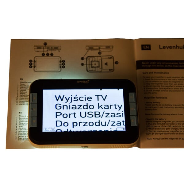 Levenhuk DTX 43 Digitaal Vergrootglazen 6-14x