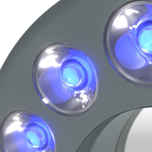 StarLight Opto-Electronics RL12-10s B, blauw (470 nm), Ø 66mm