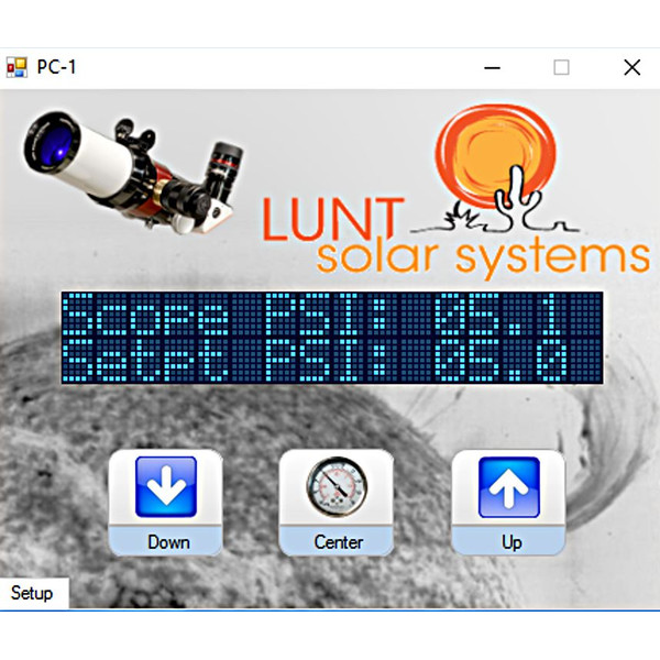 Lunt Solar Systems Sturingen voor druktuners PC-USB