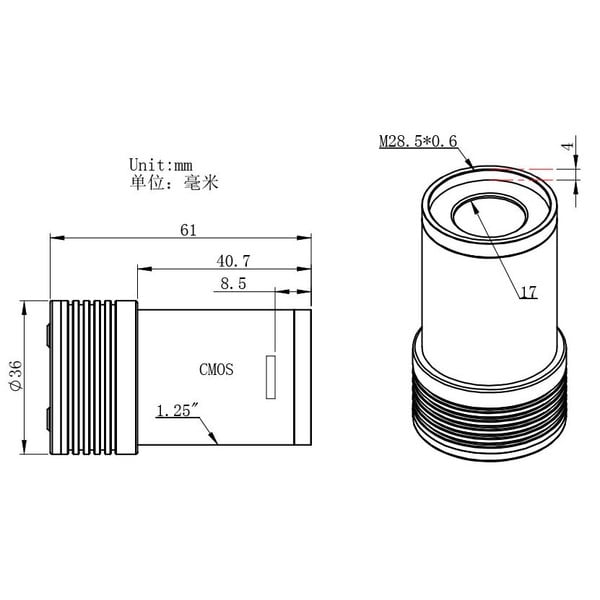 ZWO Camera ASI 120MM Mini Mono