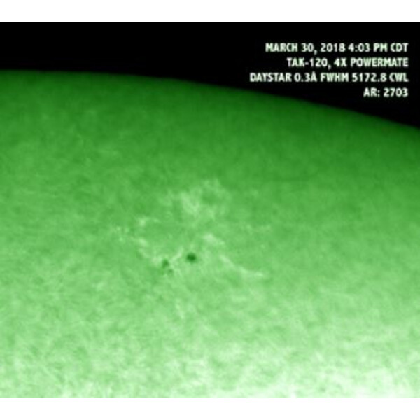 DayStar Zonnefilters QUARK Magnesium I (b2) lijn