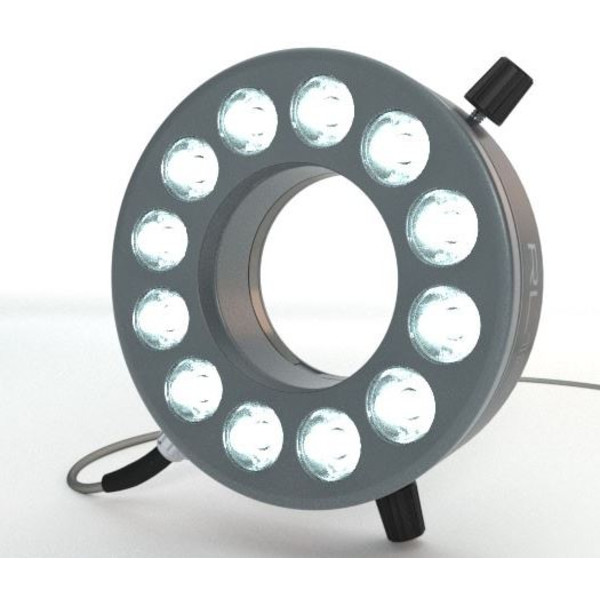 StarLight Opto-Electronics RL12-10s-24V R, spot, rood (625nm), Plug M12 (4-pins), Ø 66mm