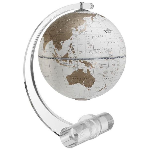 Zoffoli Globe Moon White/ Gold 22cm