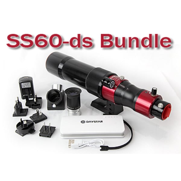 DayStar Zonnetelescoop ST 60/930 SolarScout SS60-ds H-Alpha OTA Set