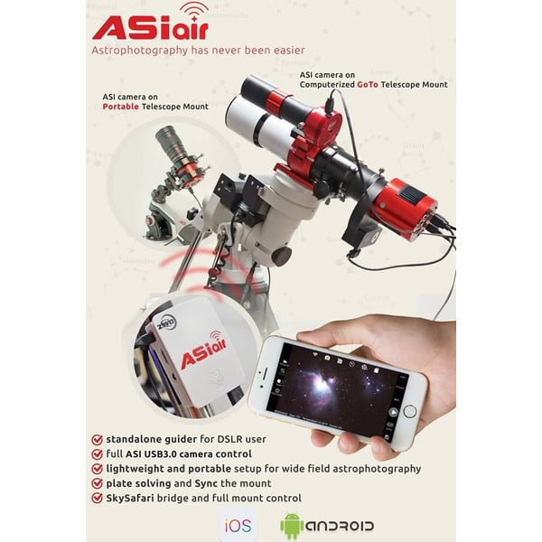 ZWO ASIAIR PRO astrofotografie-computer