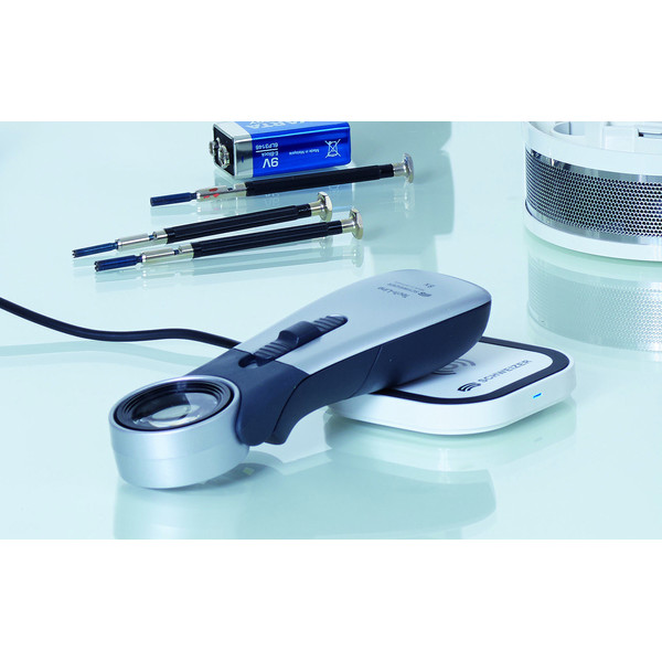 Schweizer Vergrootglazen Tech-Line inductie, 6500K, 8x, Ø30mm, aplanatic