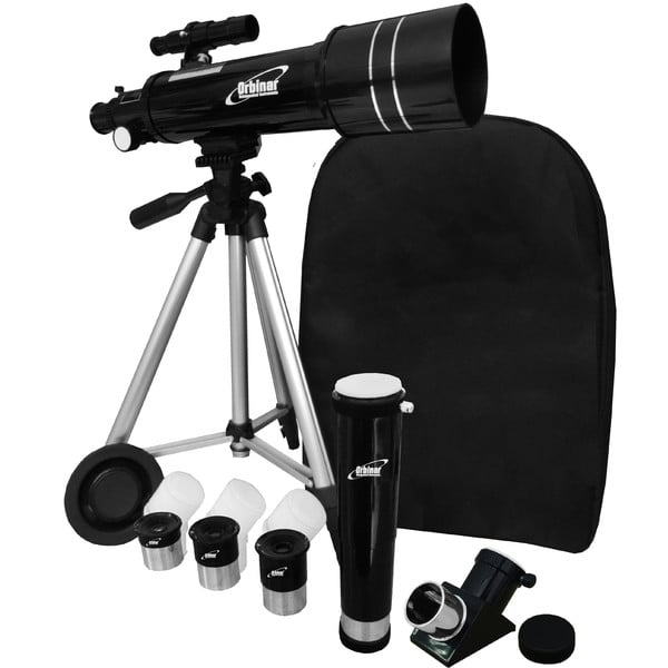Orbinar reistelescoop spotting scope 400/70 + rugzak + Smartphone adapter DKA5