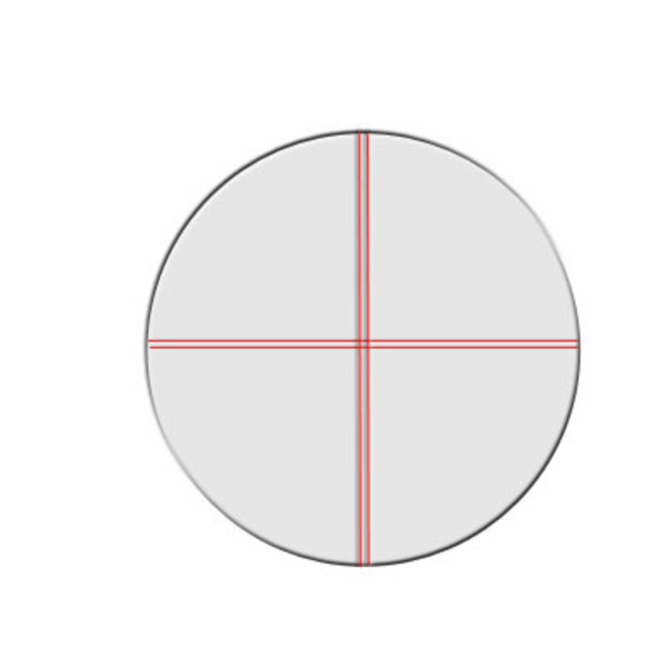 Seben Kruisdraad oculairs Plössl 12,5 mm met Belichting 1,25"".