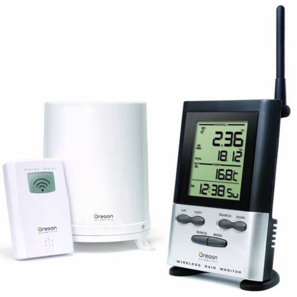 Oregon Scientific Weerstation Draadloze regenmeter en buitenthermometer