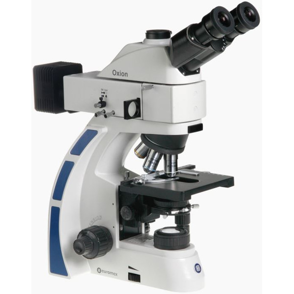 Euromex Microscoop Mikroskop OX.3245, trinokular, Fluarex, Öl