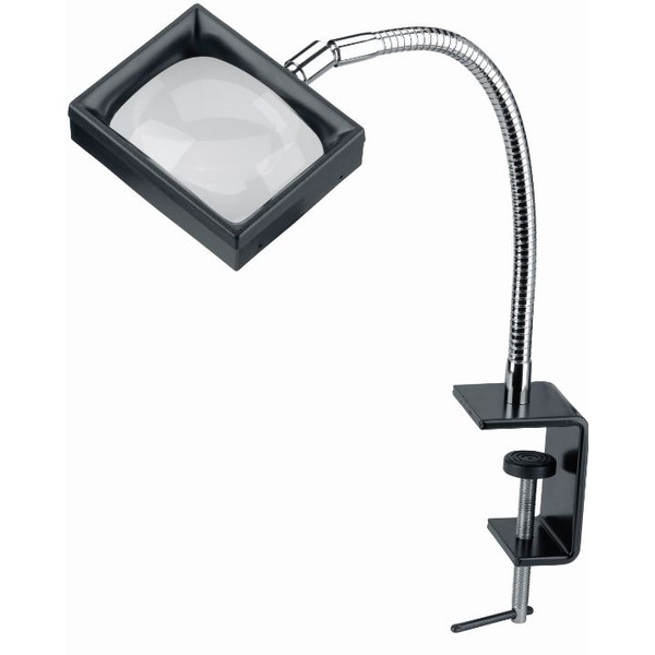 Schweizer Vergrootglazen Werkloep Kunststof tafelklem, 3x/100x75mm, aspheric