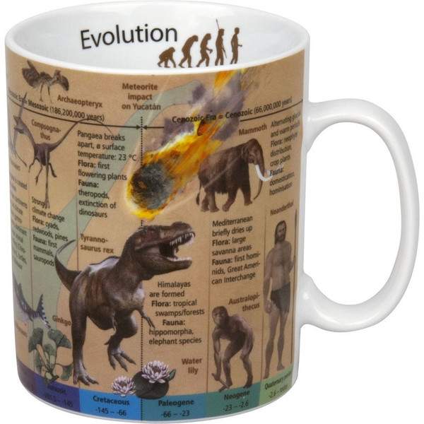 Könitz Beker Mugs of Knowledge Evolutie (Engels)