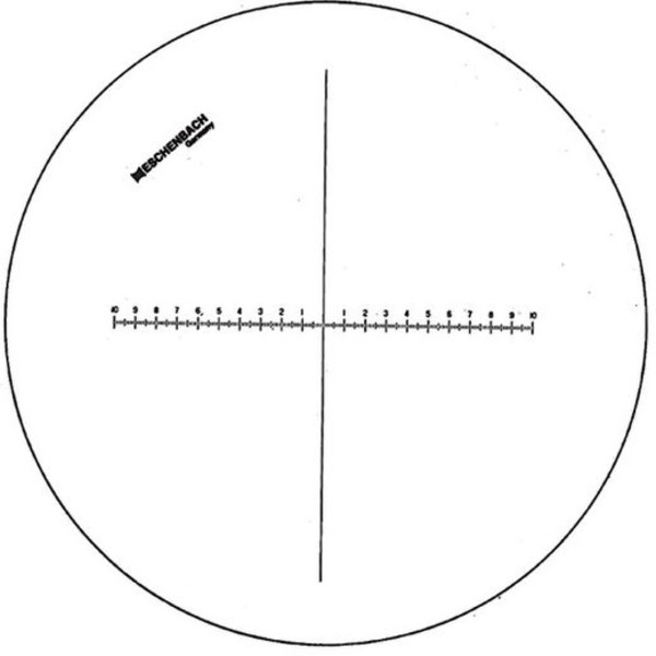 Eschenbach Precisiemeetschaal voor weegschaalloep 11547 en 115410