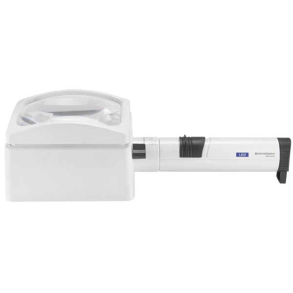 Eschenbach Vergrootglazen LED verlicht vergrootglas, varioPLUS systeem, 100x75mm, 2.8X