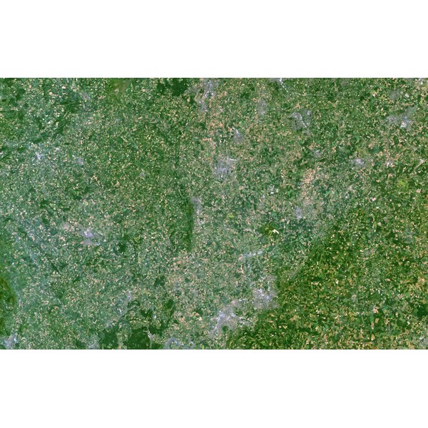 Planet Observer regiokaart Gloucestershire