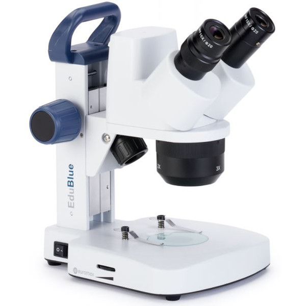 Euromex stereomicroscoop ED.1805-S, EduBlue 2x, 4x, Digitaal