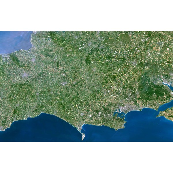 Planet Observer regiokaart Somerset and Dorset
