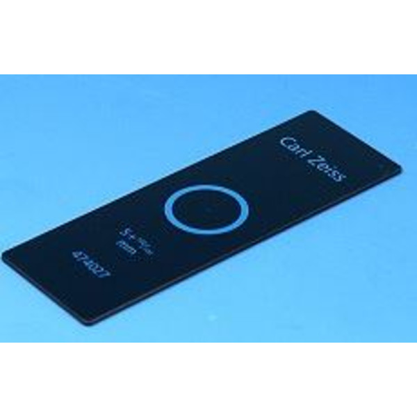 ZEISS Objectmicrometer voor Incident light 5 + 100/100y d=0mm