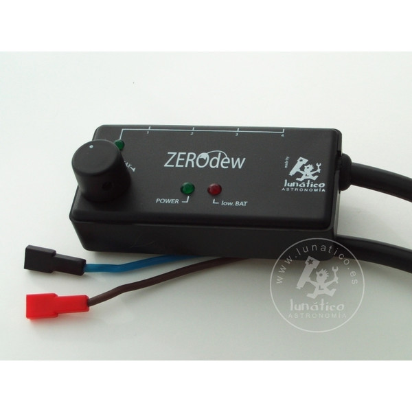 Lunatico ZeroDew regeling met Aansluiting op de batterij
