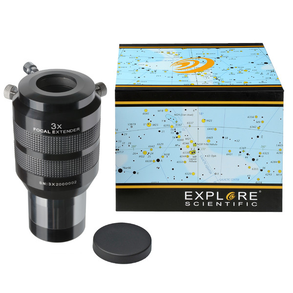 Explore Scientific Barlow lens Brandpuntsvergroter 3x 2"