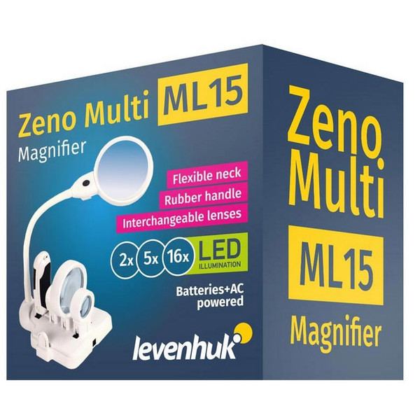 Levenhuk Vergrootglazen Zeno Multi ML15 White
