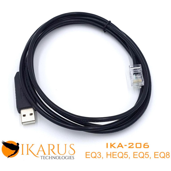 Ikarus Technologies USB-verbindingskabel voor monteringen (EQDir HEQ5,EQ3,EQ8,EQ5)