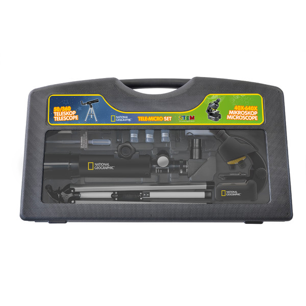 National Geographic Telescoop en Microscoop set met Smartphonehouder