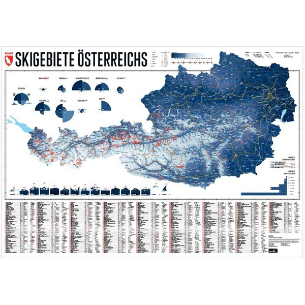 Marmota Maps Kaart Oostenrijkse skigebieden