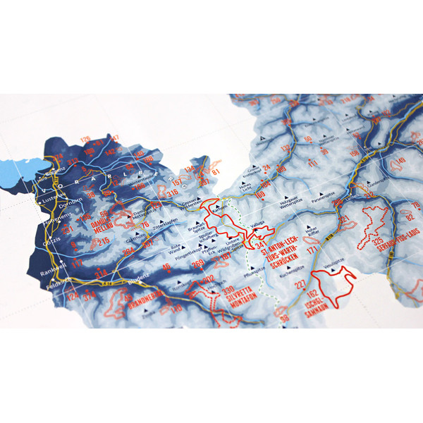 Marmota Maps Kaart Ski Resorts Austria