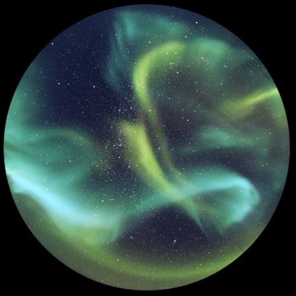astrial Dia voor de Sega Homestar Planetarium Aurora Australis Scenic