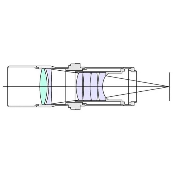 BORG Apochromatische refractor AP 55/200 55FL OTA Set