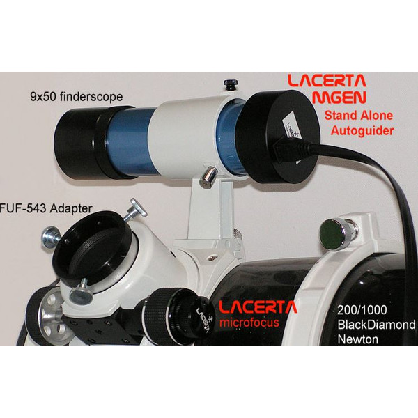 Lacerta Camera Autoguider MGEN versie 2 met 50mm Zoeker