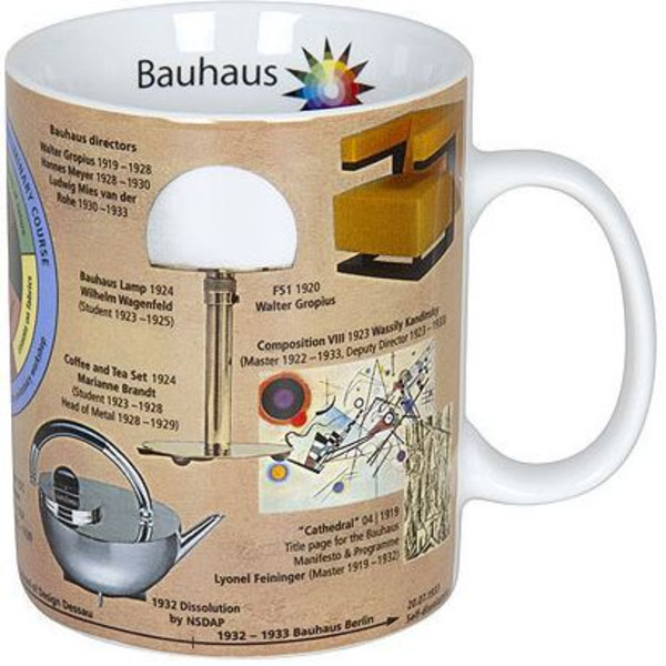 Könitz Beker Mugs of Knowledge Bauhaus (English)