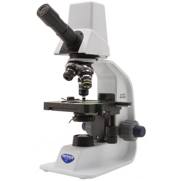 Optika Microscoop B-150D-MRPL, Digitaal, mono, oplaadbare batterij, 1.3MP camera, 400x