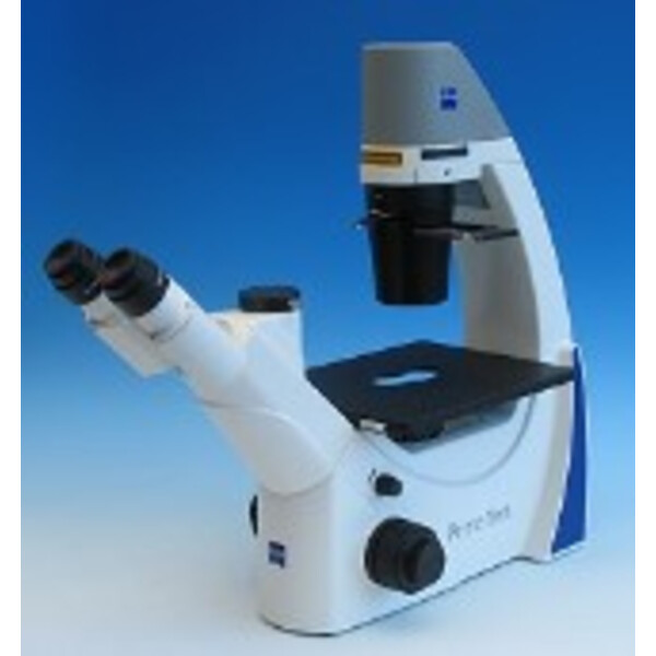 ZEISS Omgekeerde microscoop Primovert trino, 40x, 100x Ph1, Cond 0.3