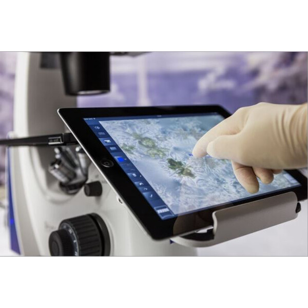 ZEISS omgekeerde microscoop Primovert HDcam Ph0, Ph1, Ph2, 40-400x, Ph1, Kond 0,4, Cam 5MP