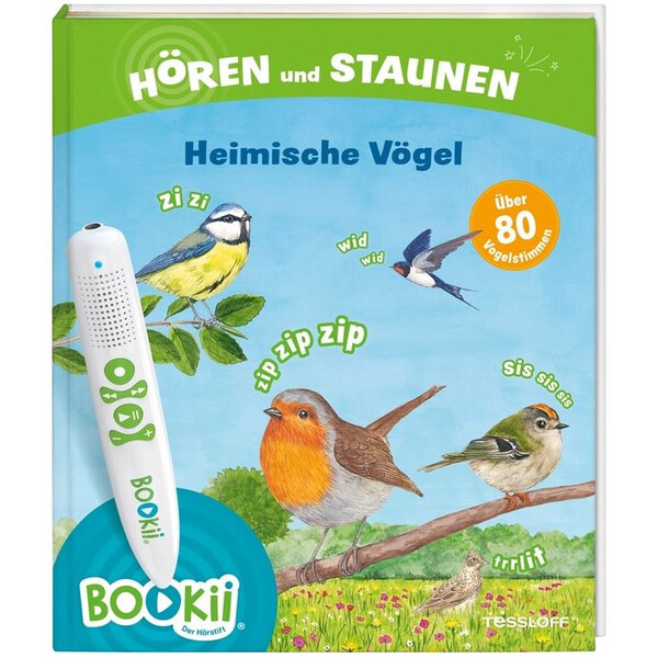 Tessloff-Verlag BOOKii Starter-Set Heimische Vögel