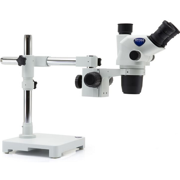 Optika Stereo zoom microscoop SZO-8 trino, 6.7-45x, überhängend, ohne Beleuchtung
