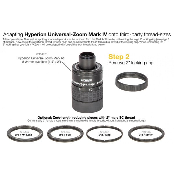 Baader Adapters 2" / M41,5 0mm