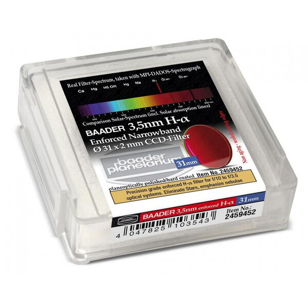 Baader Ultra-Narrowband 3,5nm H-alpha Filters 31mm