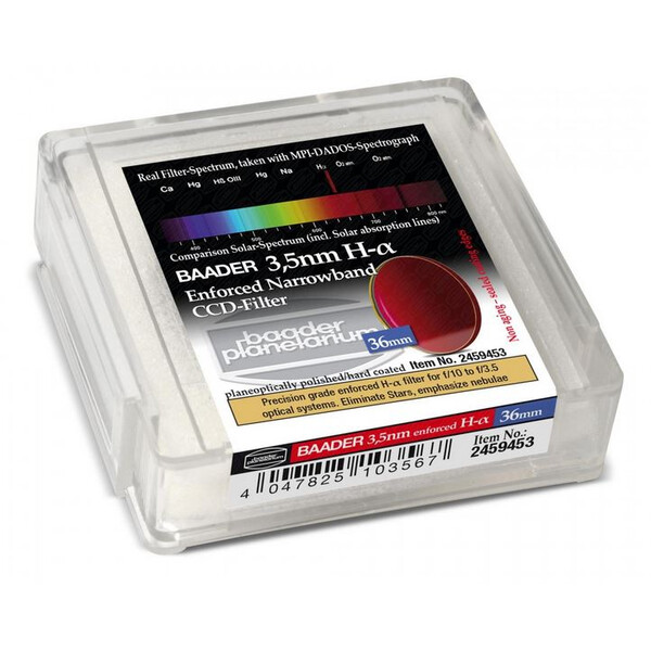Baader Ultra-Narrowband 3,5nm H-alpha Filters 36mm