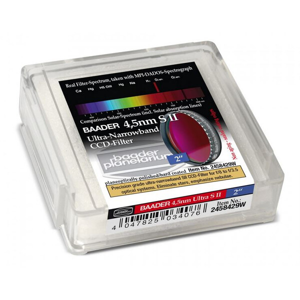 Baader Ultra-Narrowband 4,5nm S II Filters 2".