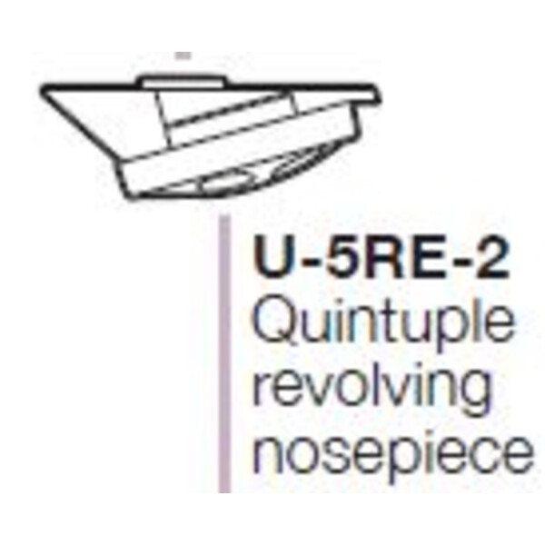Evident Olympus Objectief Revolver U-5RE-2 5x
